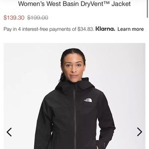 NORTH FACE wind breaker/rain jacket 🌧☔️⛈